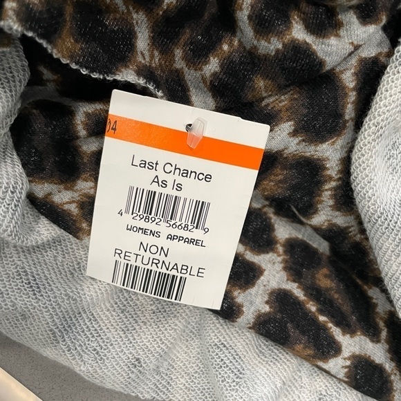 1. State Leopard Long Sleeve Ruffle Sweatshirt - Picture 10 of 10